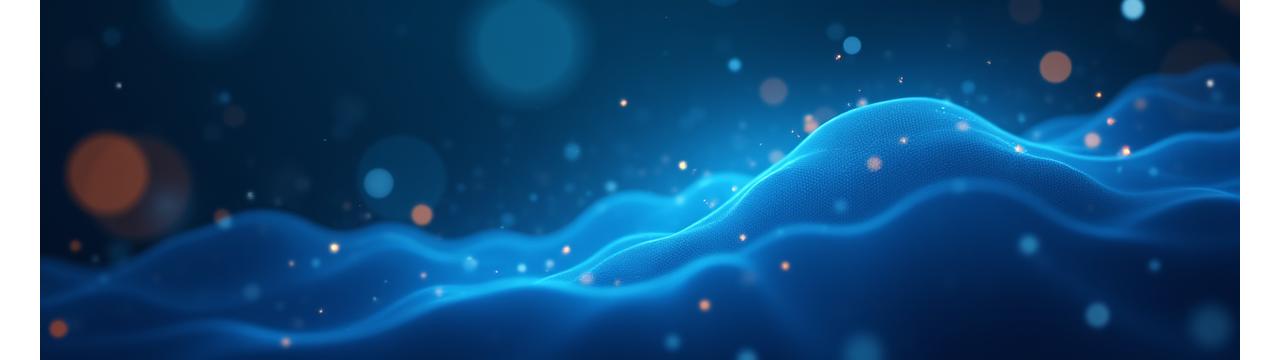 Abstract depiction of growth and success through financial curves and upward trending lines.