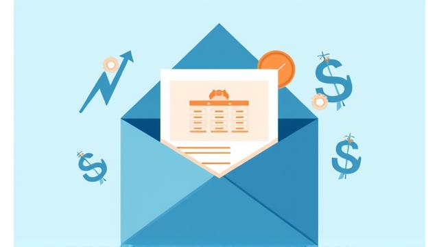 Mail icon over a calendar, symbolizing timely funding updates